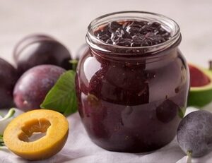 Organic Plum Jam #496